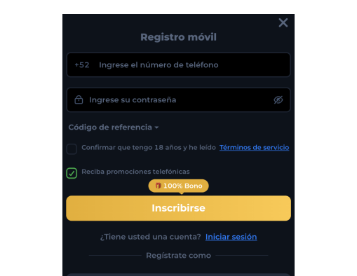 CÓMO REGISTRARSE Y DEPOSITAR 4 Frame 175 2